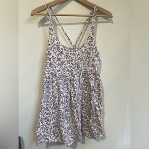 Pull&Bear Foral Babydoll Dress